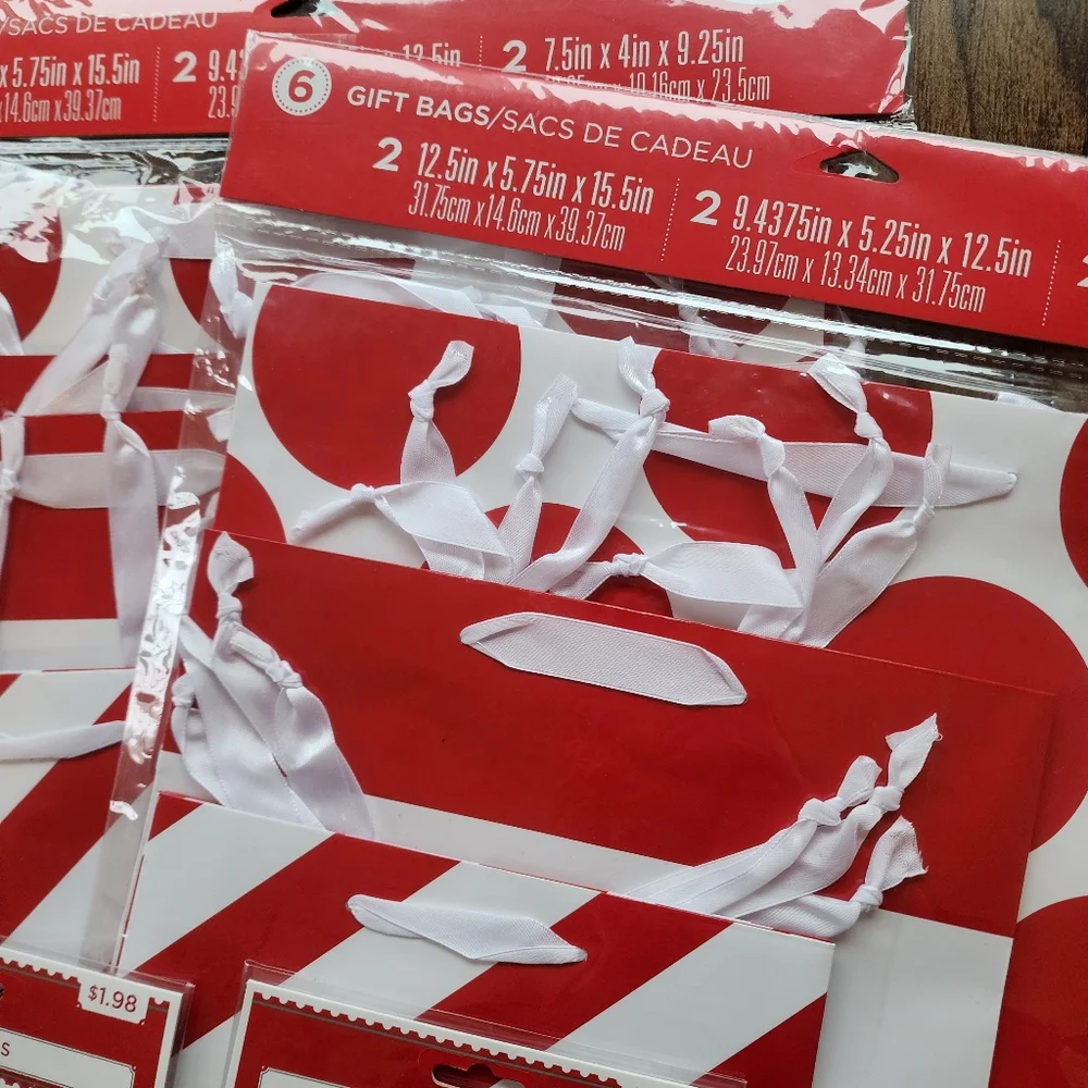 Holiday Gift Bags And Tags